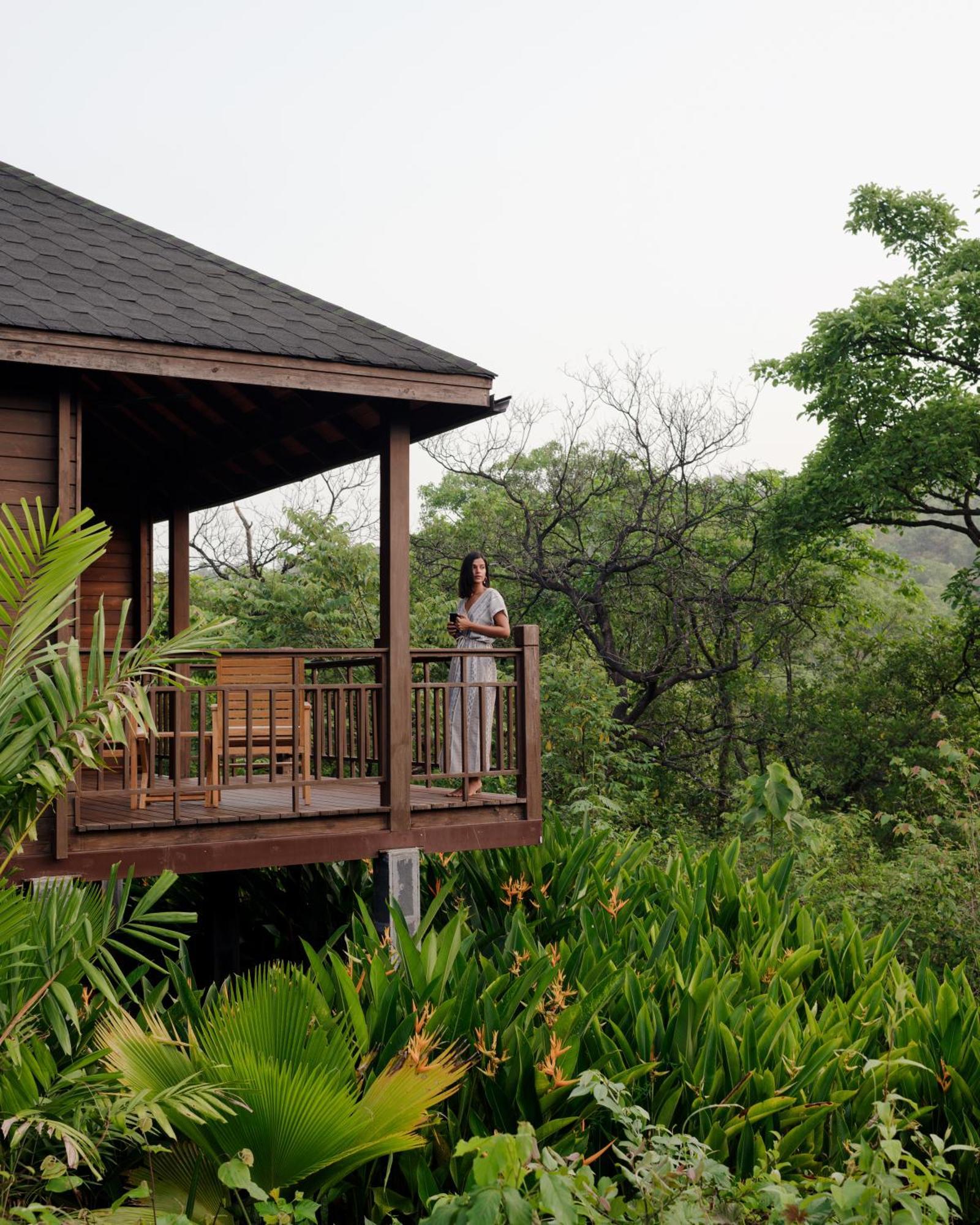 The Postcard Hideaway, Netravali Wildlife Sanctuary, Goa Hotel Vichondrem ภายนอก รูปภาพ